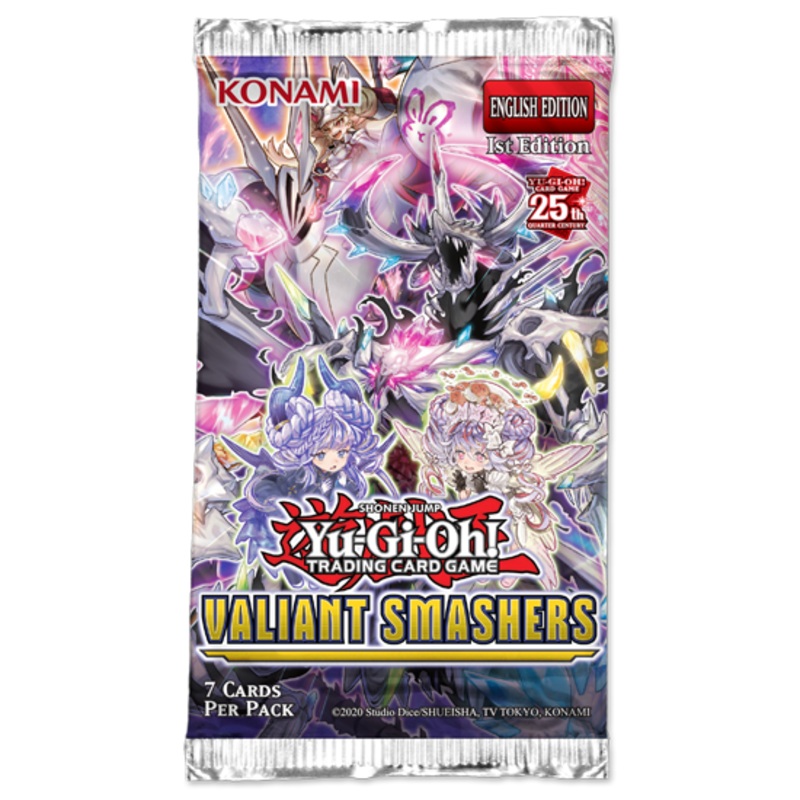 Yu-Gi-Oh! TCG Valiant Smashers – 7 X Card Booster