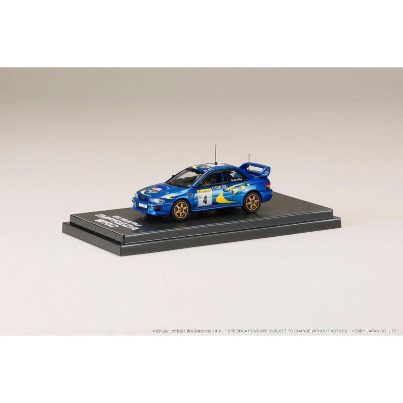 1/64 #4 Subaru Impreza WRC 1997 Monte Carlo Winner