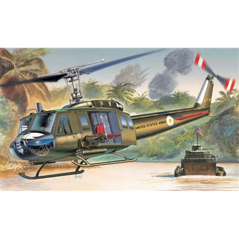 1/72 UH-1D Slick Helicopter