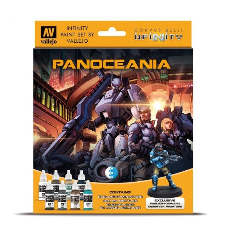 70231 Infinity Panoceania Exclusive Miniature Acrylic Paint Set