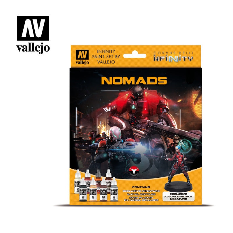 70233 Infinity Nomads Exclusive Miniature Acrylic Paint Set