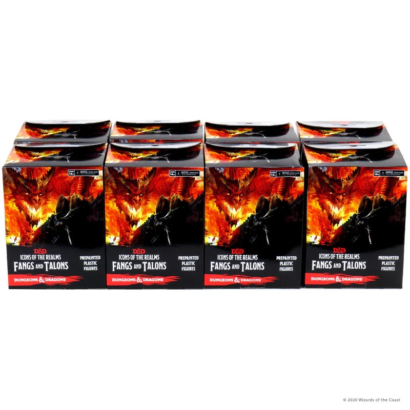 D&D Icons of the Realms: Fangs and Talons  Booster Brick Assorted