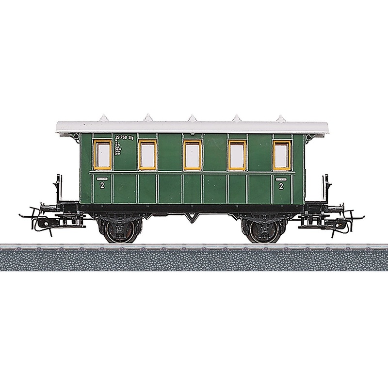 HO 2nd Class Passenger Car DB