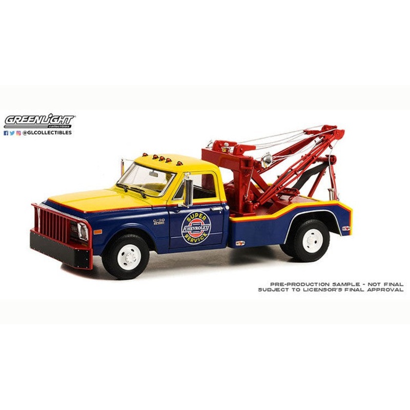 1/18 Dually Wrecker 1969 Chevrolet C-30 – Super Service