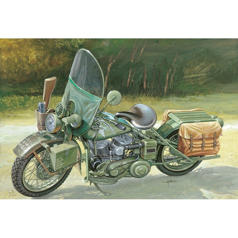 1/9 US Army WWII 750 Bike