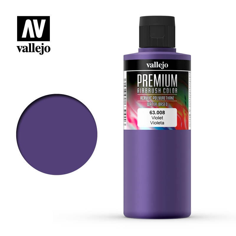 63008 Premium Color Violet 200 ml.
