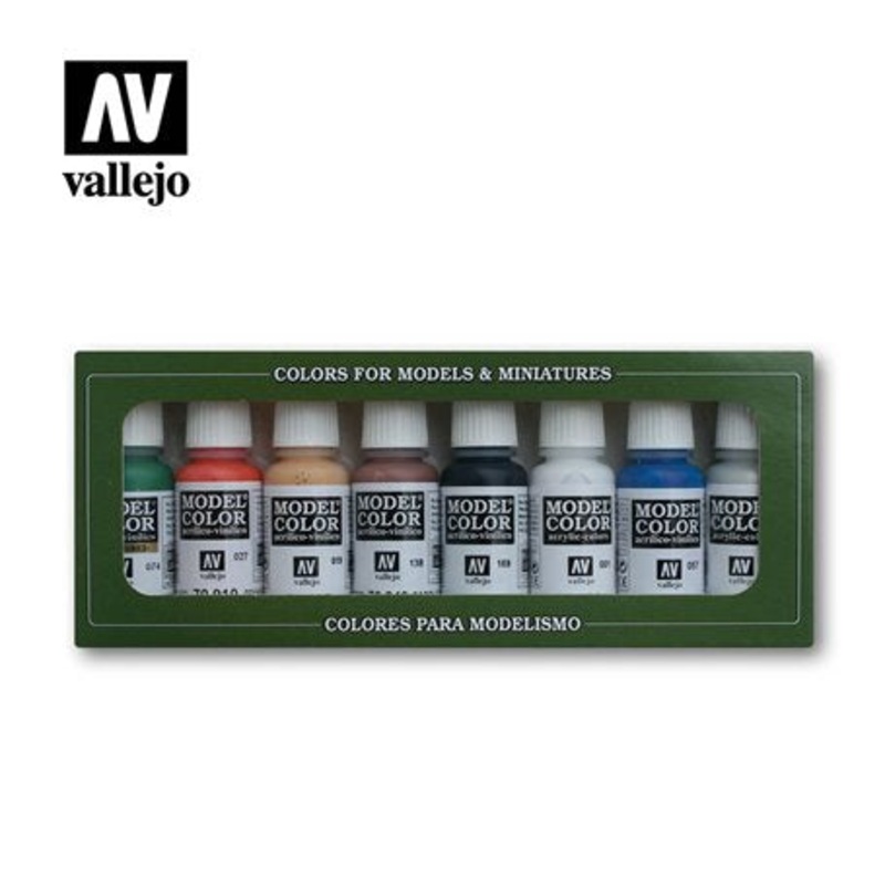 70103 Model Colour 8 Wargames Basics 8 Colour Acrylic Paint Set