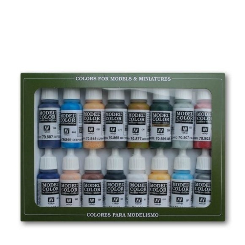 70111 Model Colour American Civil War 16 Colour Acrylic Paint Set