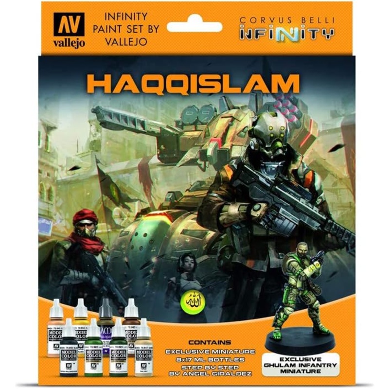 70237 Model Color Infinity Haqqislam Exclusive Miniature Paint Set