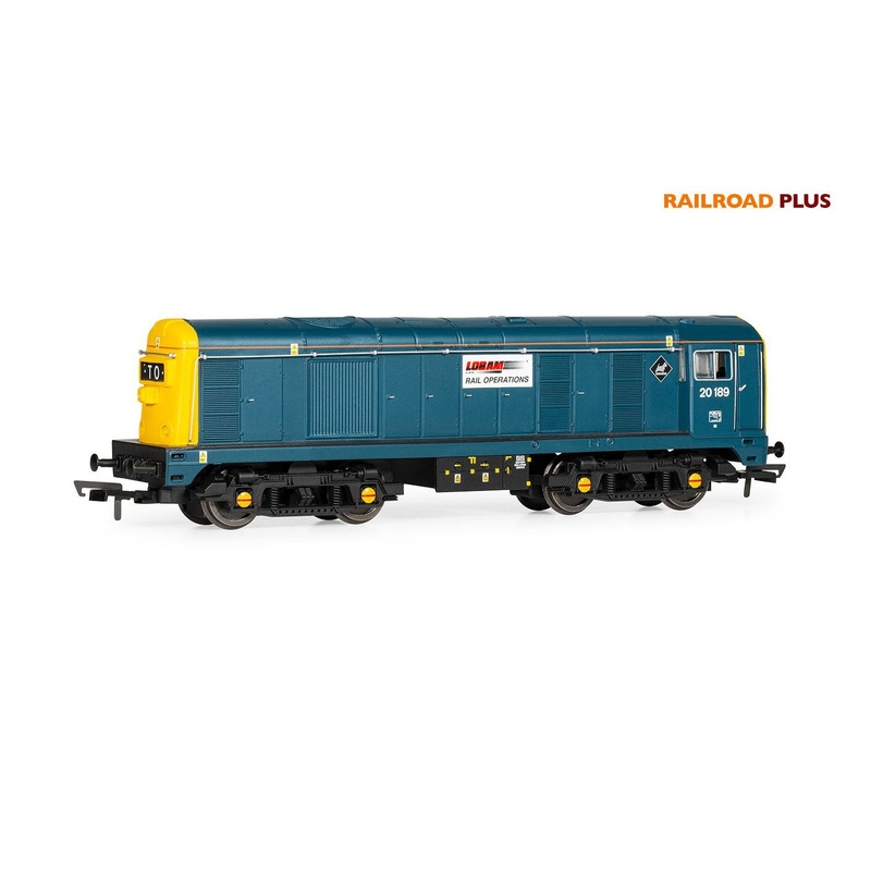 OO Railroad Plus Loram Rail Class 20 Bo-Bo 20189 – Era 11