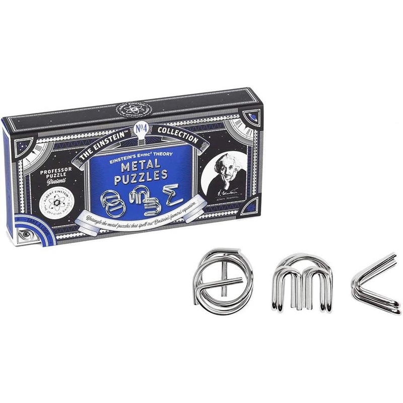 The Einstein Collection: E=Mc Metal Puzzles