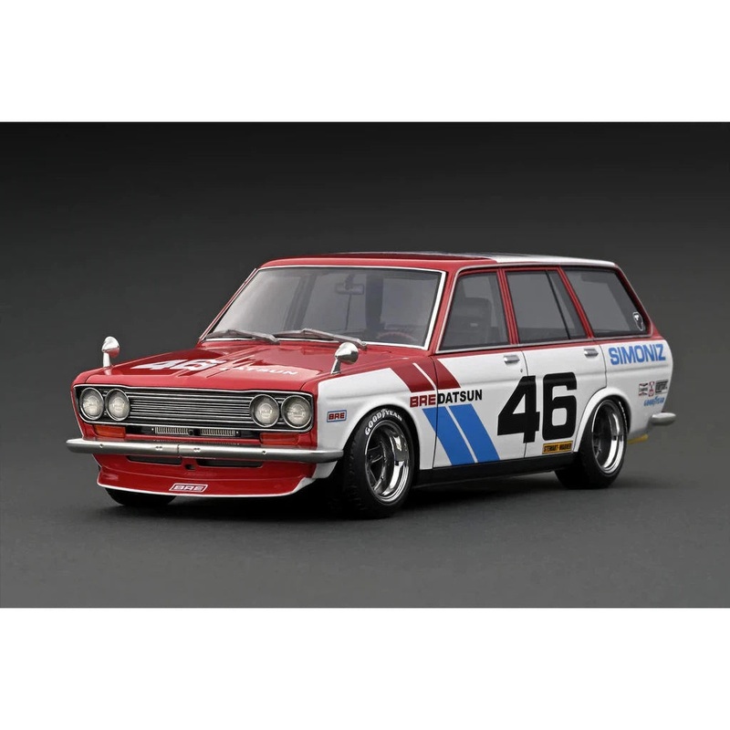1/18 Datsun Bluebird (510) Wagon – Red/White
