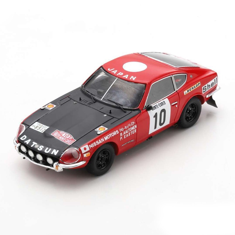 1/43 Datsun 240Z No.10 18th Monte Carlo 1973 – R. Aaltonen – P. Easter