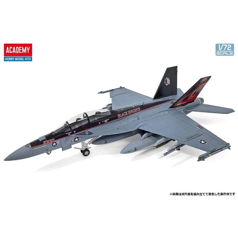 1/72 USN F/A-18F VFA-154 Black Knights