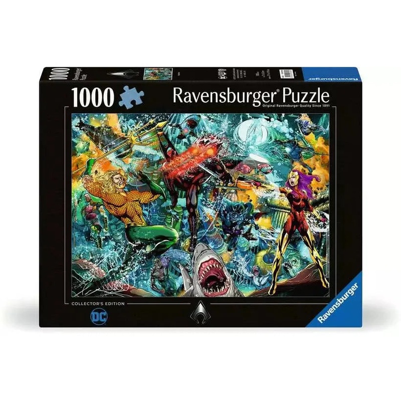 1000pc Aquaman Collectors Edition Puzzle
