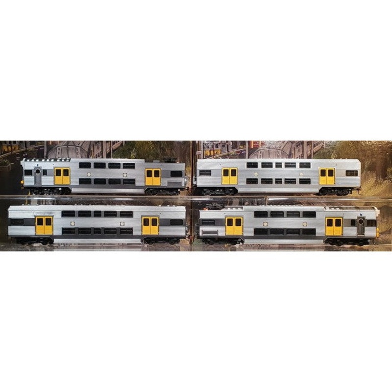 HO Comeng MK. 2 City Deck 4 Car Set