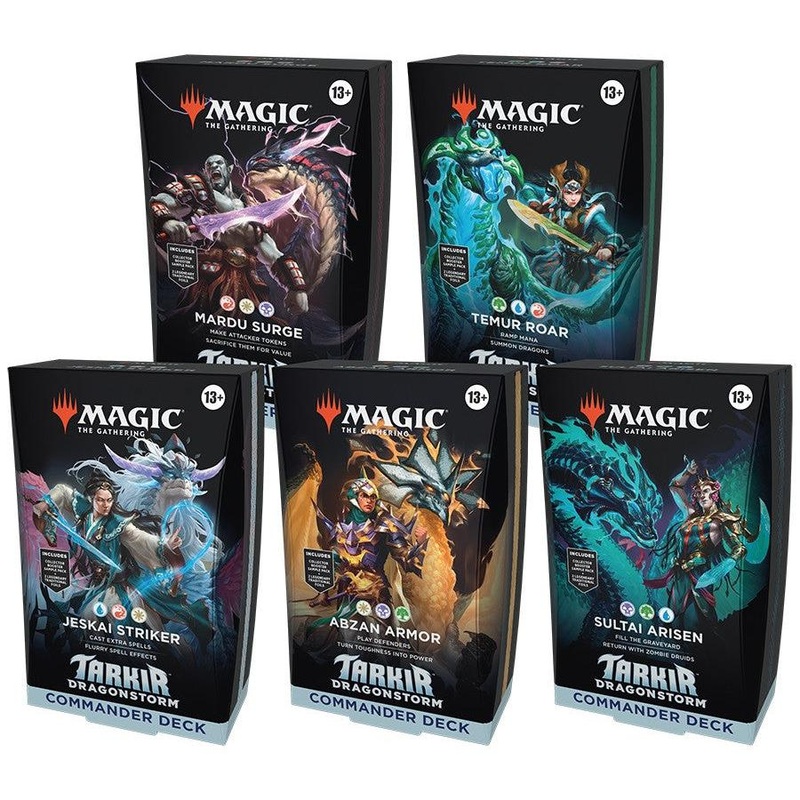 Magic the Gathering Tarkir Dragonstorm Commander Decks 1pc