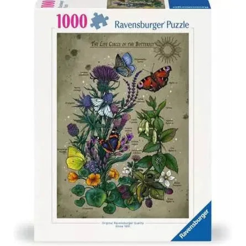 1000pc AT: Lifecircle Butterfly Puzzle