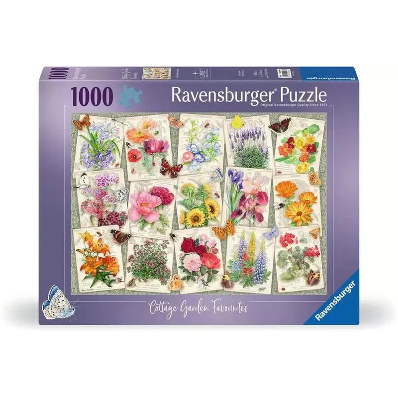 1000pc Cottage Garden Favourites Puzzle