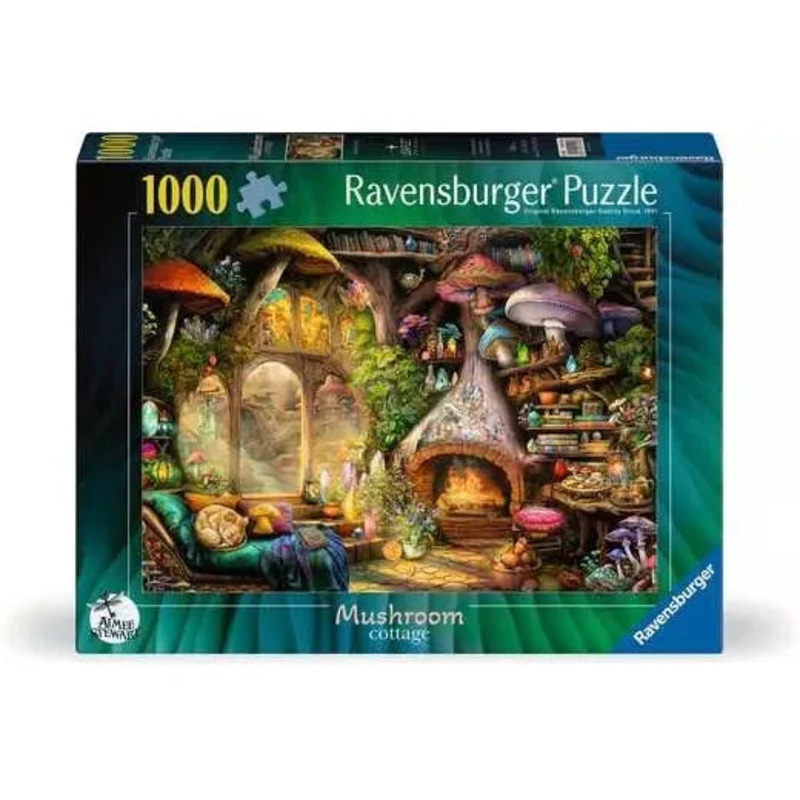 1000pc Mushroom Cottage Puzzle
