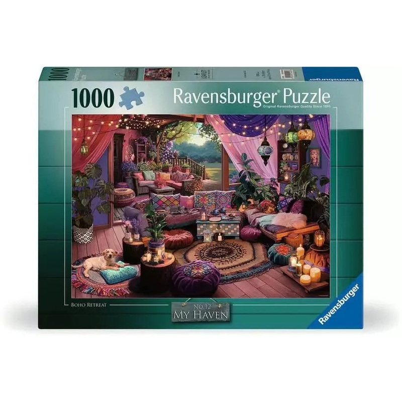 1000pc My Haven No.12: Boho Retreat Puzzle