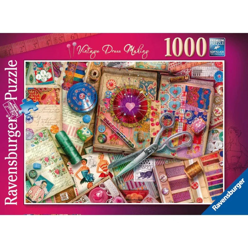1000pc Vintage Dressmaking Puzzle
